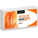 I.B.D. Clear Soft Gel Tips - Medium Almond