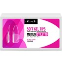 I.B.D. Clear Soft Gel Tips - Medium Stiletto