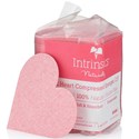 Intrinsics Naturally Heart Compressed Sponges 2.5 Inch - Pink Case/12 Each 75 ct.