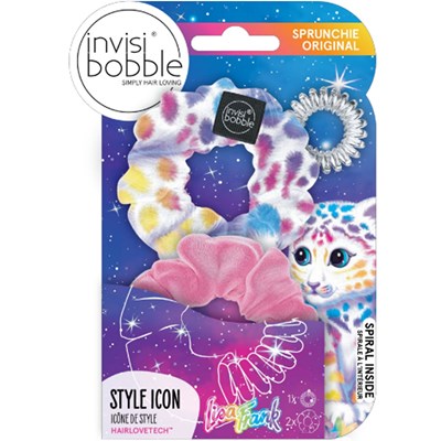 Invisibobble Lisa Frank Stay Pawsitive 2 pc.
