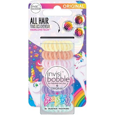 Invisibobble Lisa Frank Be my Rainboo 8 pc.