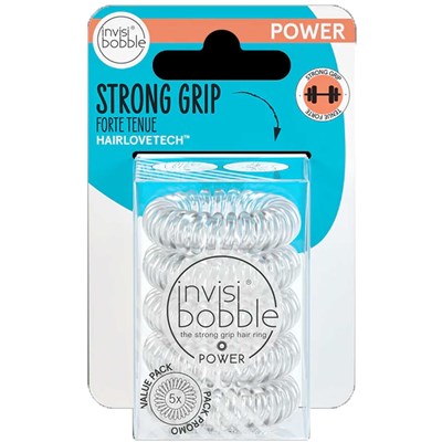 Invisibobble Crystal Clear Hanging Pack 5 pc.