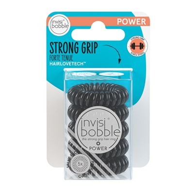 Invisibobble MultiPack - True Black Hanging Pack 5 pc.