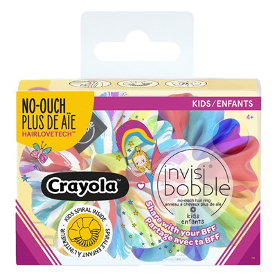 Invisibobble SPRUNCHIE MultiPack Crayola Hanging Pack 2 pc.