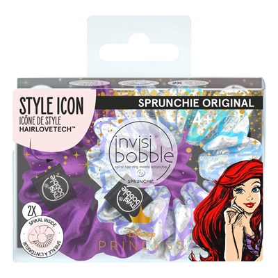 Invisibobble SPRUNCHIE MultiPack Princess Ariel 2 pc.