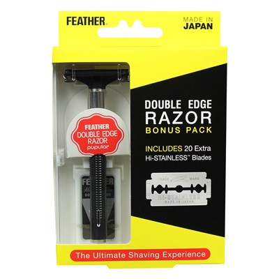 Jatai Feather Double Edge Razor Bonus Pack 23 pc.