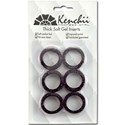 Kenchii Black Finger Insert 6 pk.