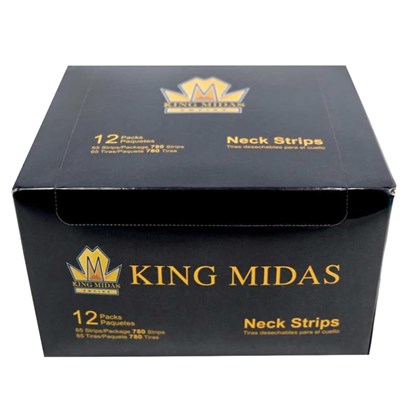 King Midas Empire Neck Strip Rolls - White