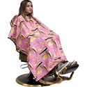 King Midas Empire Pink Midas Barber/Stylist - Pink & Gold With Snap Closure