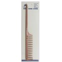 Krest Combs 609- Black Bone Space Teeth Rattail 10 inch
