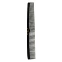 Krest Combs 410- Black Cleopatra Flat/Square Back Cutting  12 ct. 7 inch