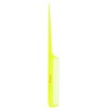 Krest Combs 441- Neon Yellow Cleopatra Fine Tooth Rattail  12 ct. 8.5 inch
