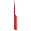 Krest Combs 441- Red Cleopatra Fine Tooth Rattail  12 ct. 8.5 inch