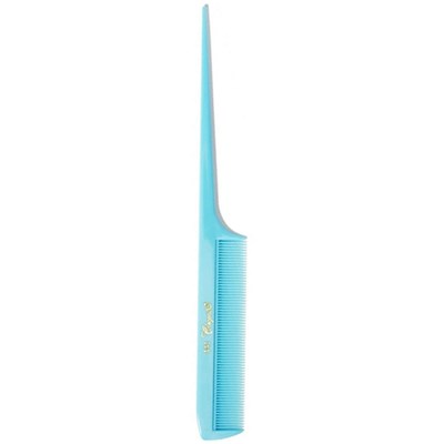 Krest Combs 441- Baby Blue Cleopatra Extra Fine Tooth Rattail  12 ct. 8.5 inch
