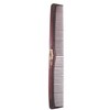 Krest Combs 400- Dark Brown Cleopatra All Purpose Styling  12 ct. 7 inch