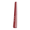 Krest Combs G50- Burgundy Goldilocks Tapering Barber  12 ct. 7.5 inch