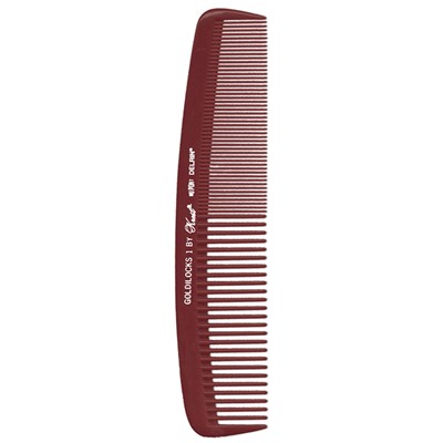 Krest Combs G1- Burgundy Goldilocks Master Waver Extra Fine Tooth Super Cutting  12 ct. 8.5 inch