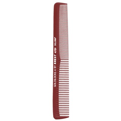 Krest Combs G4- Burgundy Goldilocks All Purpose Styler  12 ct. 7 inch