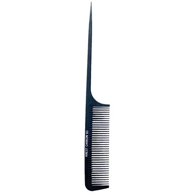 Krest Combs CR83 ThinTall Course Tooth Rattail 10 inch