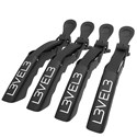 L3VEL3 Hair Croc Clips 4 pc.