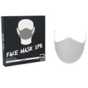 L3VEL3 Face Mask - Grey 3 pc.
