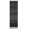 L3VEL3 Hair Engraving Pencils - Black 6 pc.