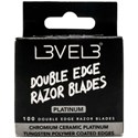 L3VEL3 Double Edge Safety Razor Blades 100 ct.