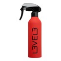 L3VEL3 Rubberized Water Spray Bottle - Red