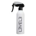 L3VEL3 Rubberized Water Spray Bottle - White
