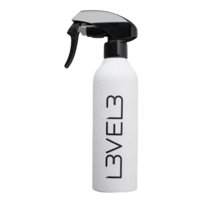 L3VEL3 Rubberized Water Spray Bottle - White