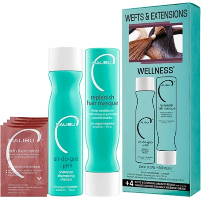 Malibu C Wefts and Extensions Wellness Collection