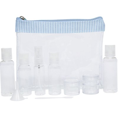 MIAMICA Bottle Set - Blue Stripe 12 pc.