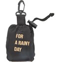 MIAMICA Black Case with Reusable Rain Ponchos