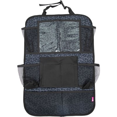 MIAMICA Black Leopard Car Organizer
