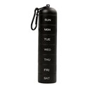 MIAMICA Aluminum Pill Case Tower Large - Black