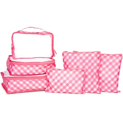 MIAMICA Mesh Packing Cubes – Cherries 6 pc.