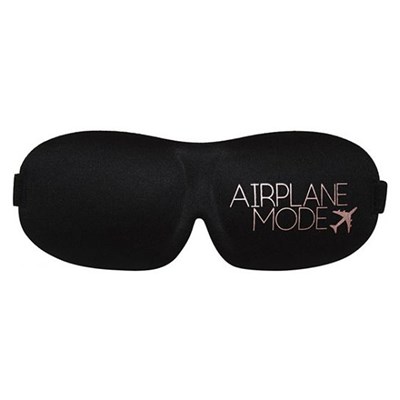 MIAMICA Black Contoured Eye Mask