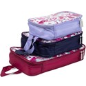 MIAMICA Packing Cubes - Magenta Floral