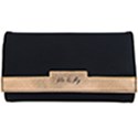 MIAMICA Navy Saffiano File & Fly Document Organizer