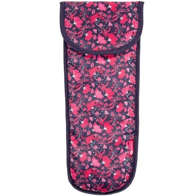 MIAMICA Hair Iron Case - Navy Floral