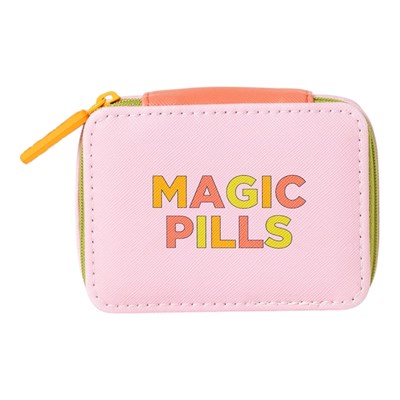 MIAMICA Colorblock Pill Case - Pink