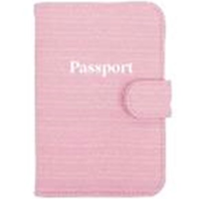 MIAMICA Passport Case - Pink Rattan