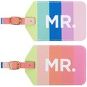 MIAMICA Stripe Luggage Tag - Pride Rainbow