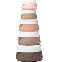 MIAMICA Silicone Stacking Jars - Neutral 5 pc.