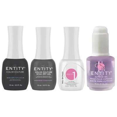 Nail Alliance Fab Four With EOCC With Top No Wipe Coat Open Stock 4 pc.