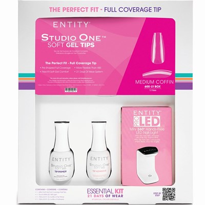 Nail Alliance Medium Coffin Kit