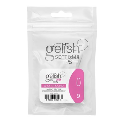 Nail Alliance Tips Short Round Size 9 Refill 50 ct.