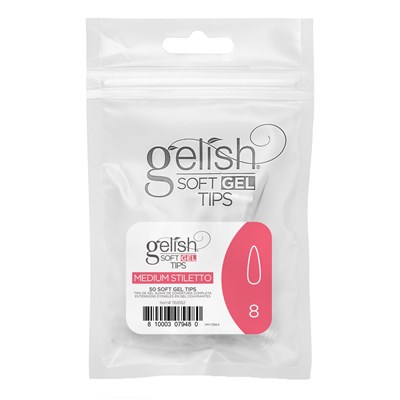 Nail Alliance Tips Stiletto Medium Size 8 Refill 50 ct.