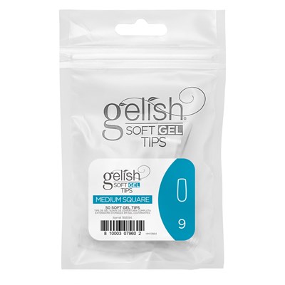 Nail Alliance Tips Medium Square Size 9 Refill 50 ct.