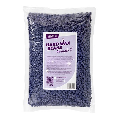 NudeU Hard Wax - Lavender 35.27 Fl. Oz.